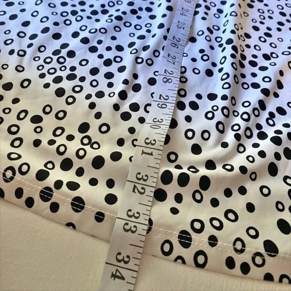 Athena Black White Polka Dot Athletic Dress - Picture 9 of 10